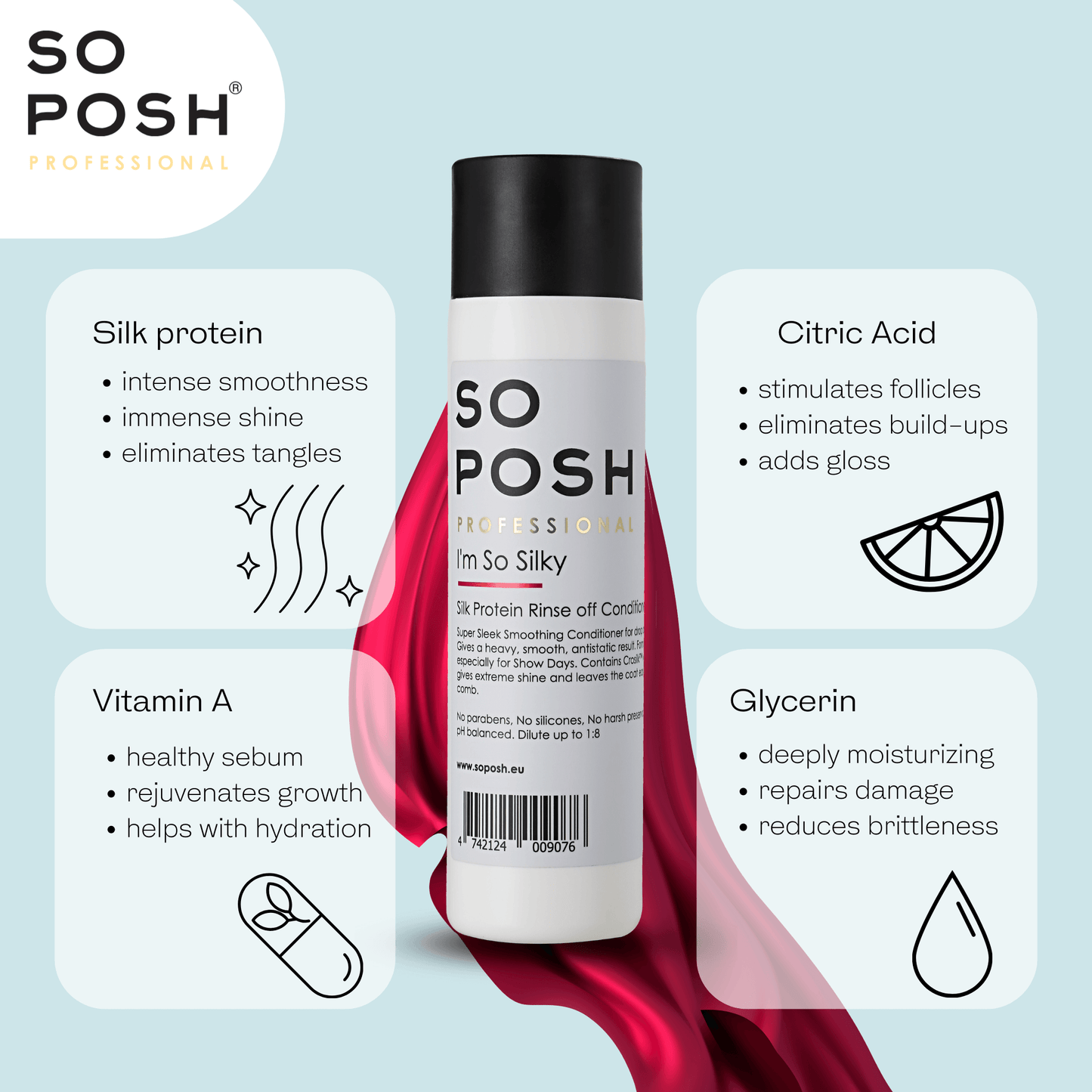 I'm So Silky Rinse-off Conditioner - SO POSH